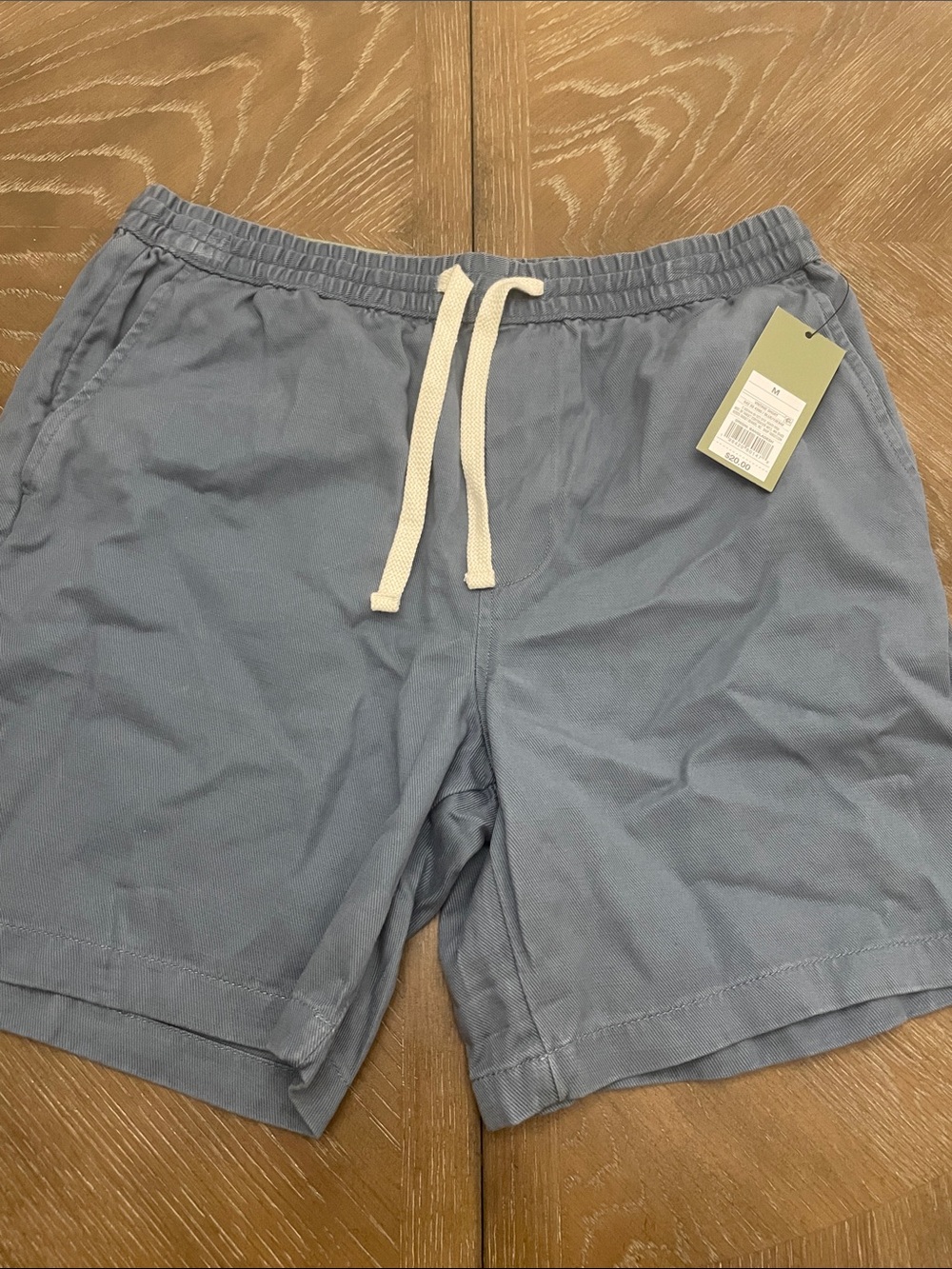 Goodfellow & Co Blue Drawstring Cotton Shorts M